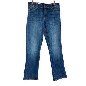 Kut from the Kloth Reese Ankle Straight Leg Jeans Mid Rise Women’s Size 10